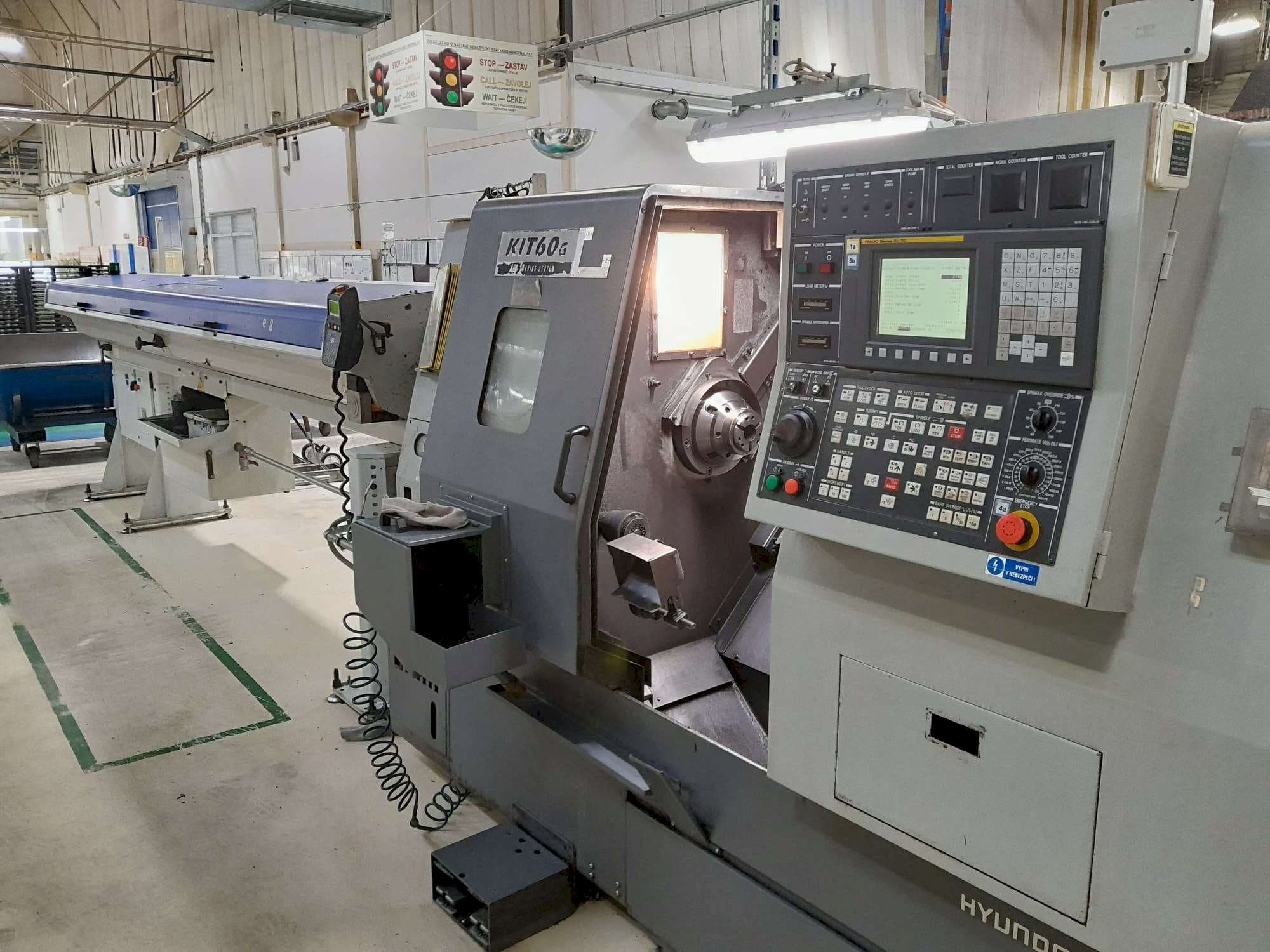 Hyundai Kia KIT60G-maskinen framifrån