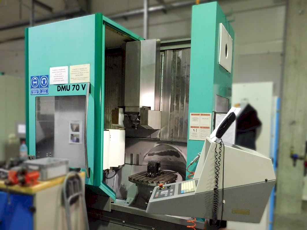 DMG DMU 70 V-maskinen framifrån