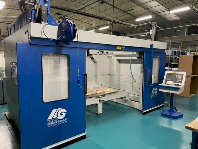 HG GRIMME GSF 20/10-maskinen framifrån