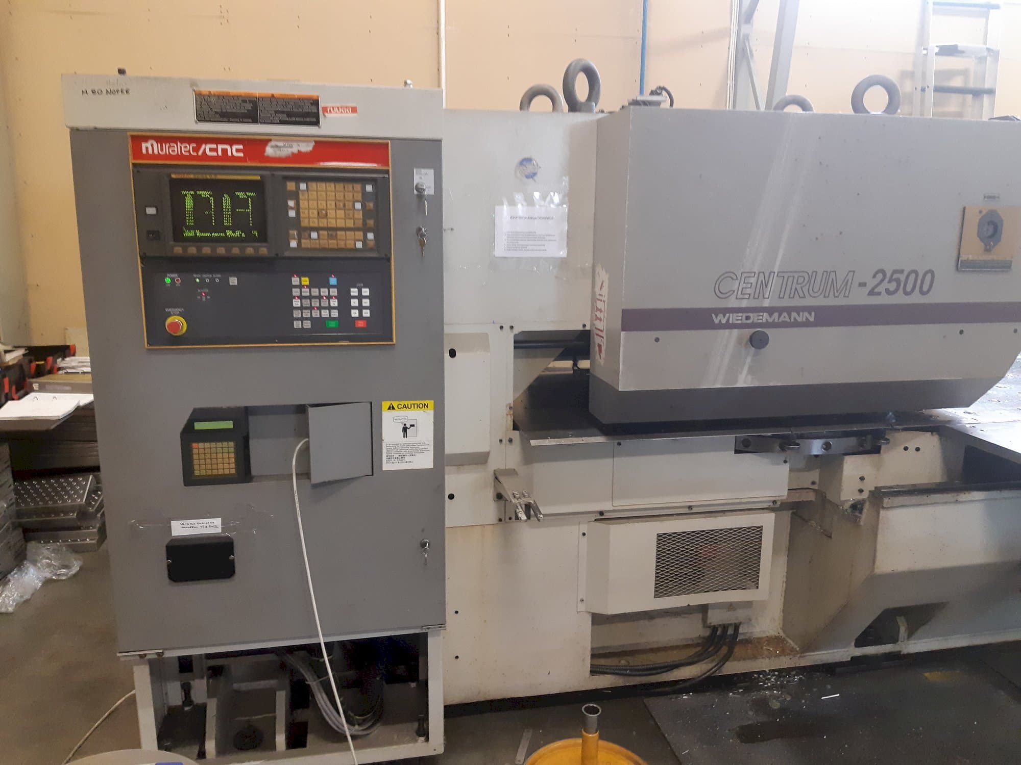 Murata Wiedemann C-2500-maskinen framifrån