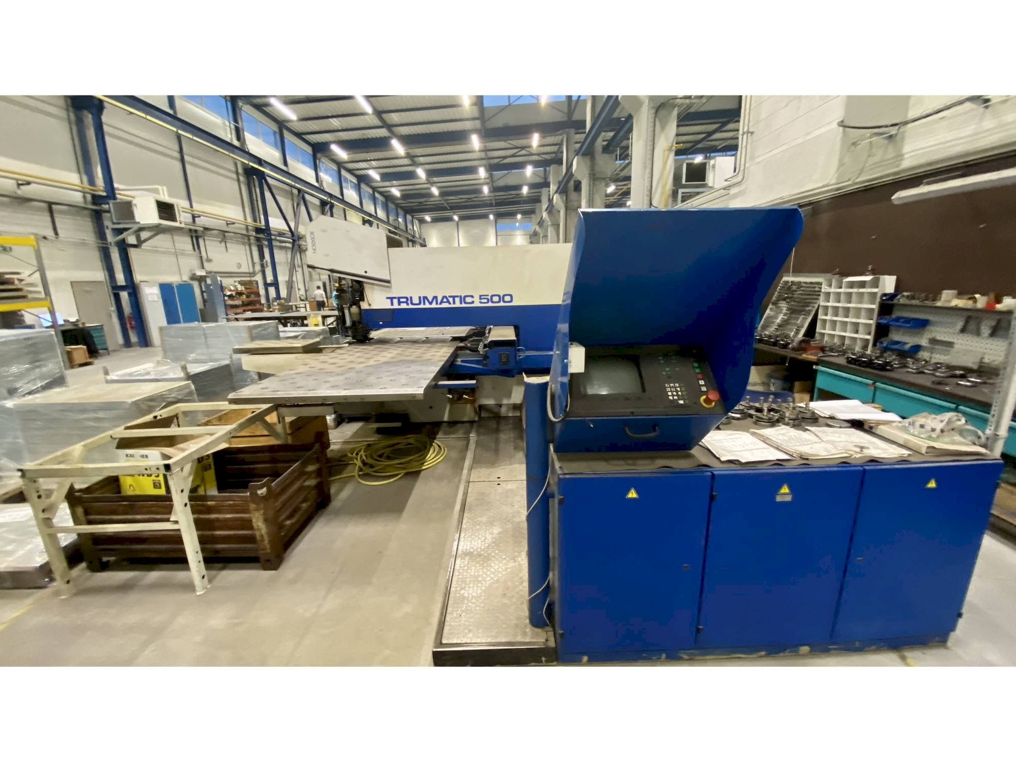 Trumpf Trumatic 500R-maskinen framifrån