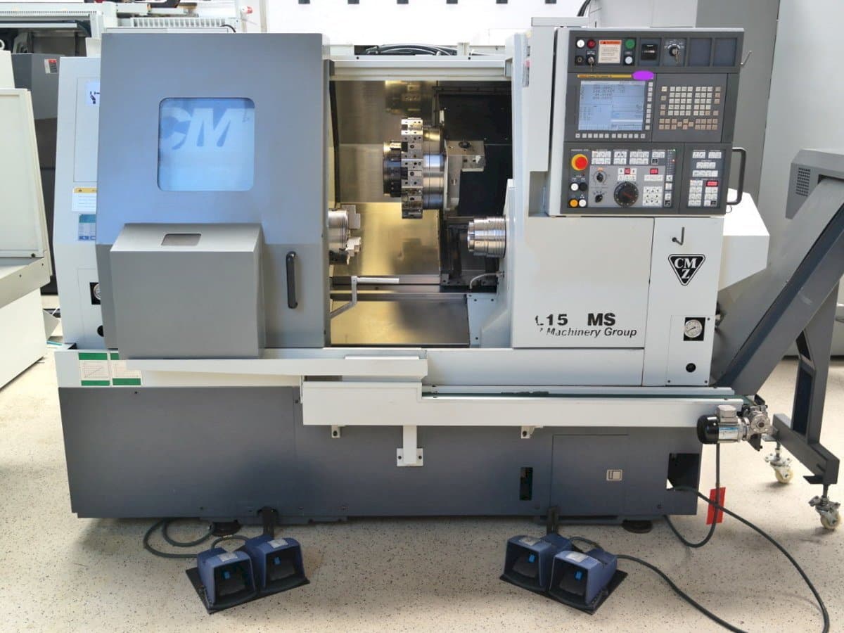 CMZ TL 15 SMC-maskinen framifrån