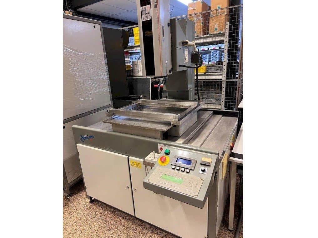 Apos 600-maskinen framifrån