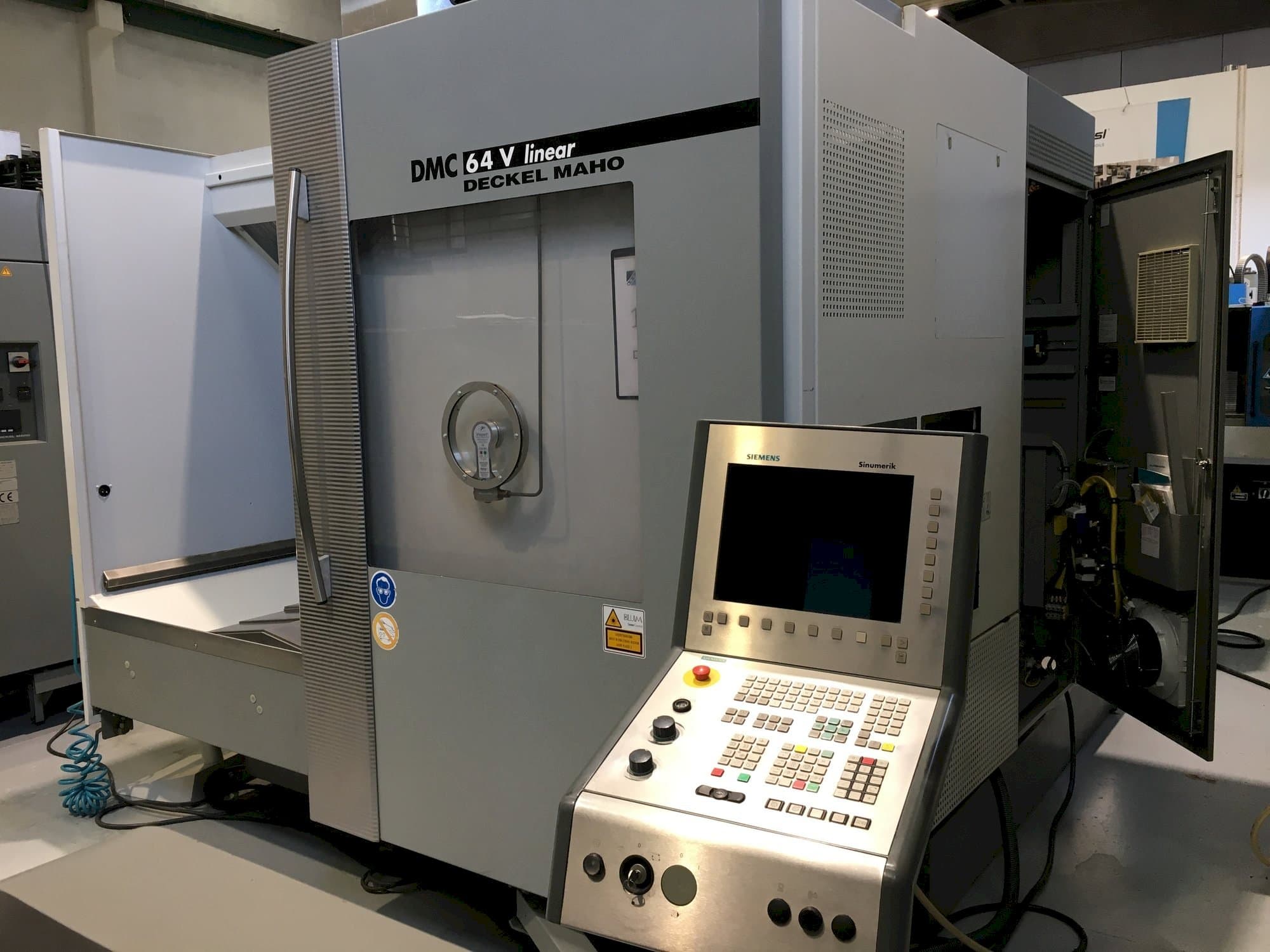 DECKEL MAHO DMC 64V linear-maskinen framifrån