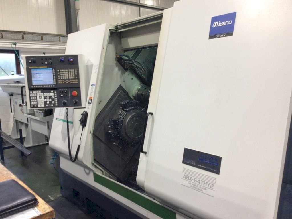 Miyano ABX 64 THY2-maskinen framifrån