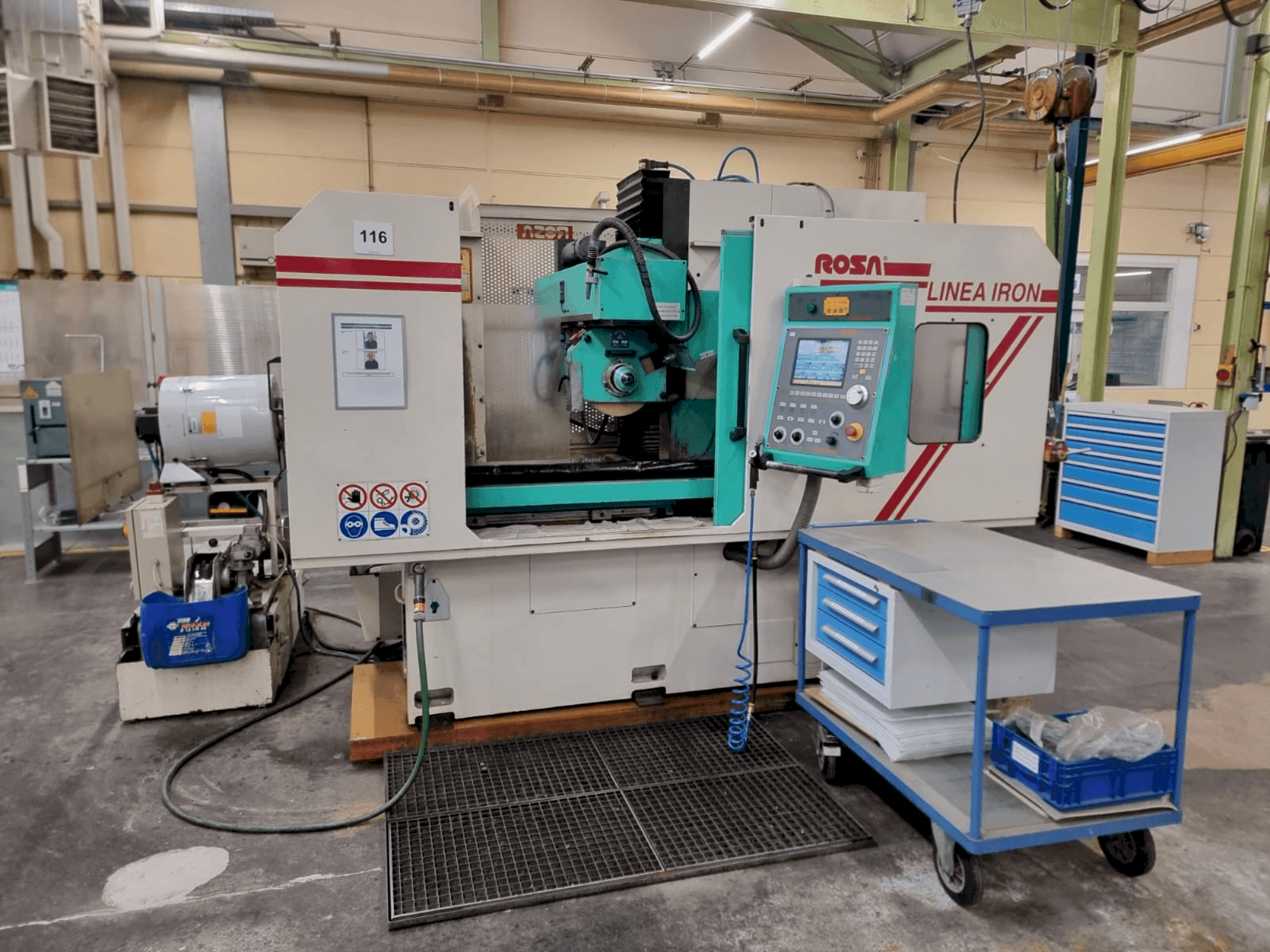 ROSA ERMANDO IRON 08.6-maskinen framifrån