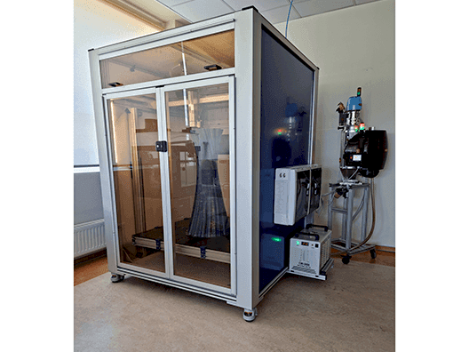 Terracubed T1000-maskinen framifrån