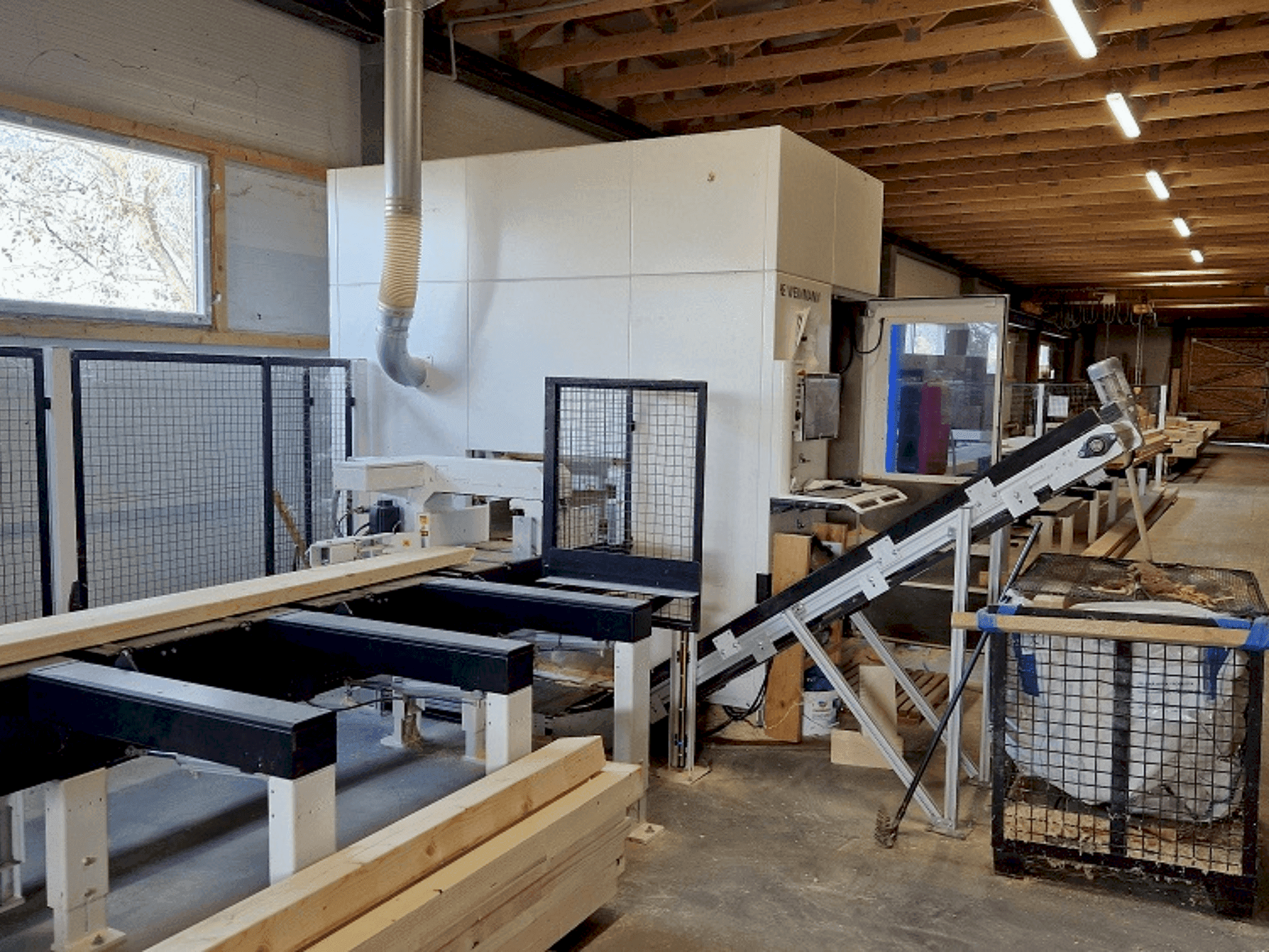 HOMAG WEINMANN BEAMTEQ B-540 (2019)-maskinen framifrån