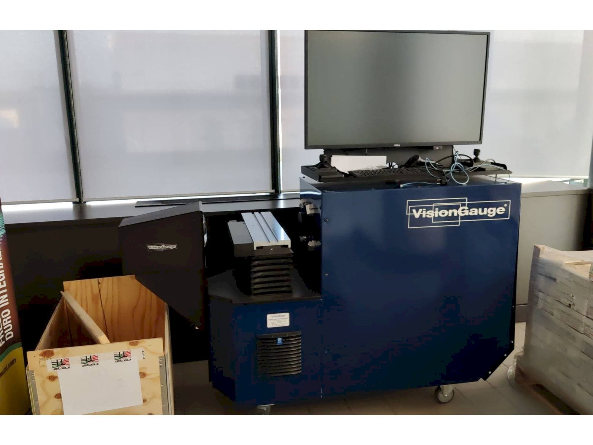 Vision Gauge 500 series-maskinen framifrån