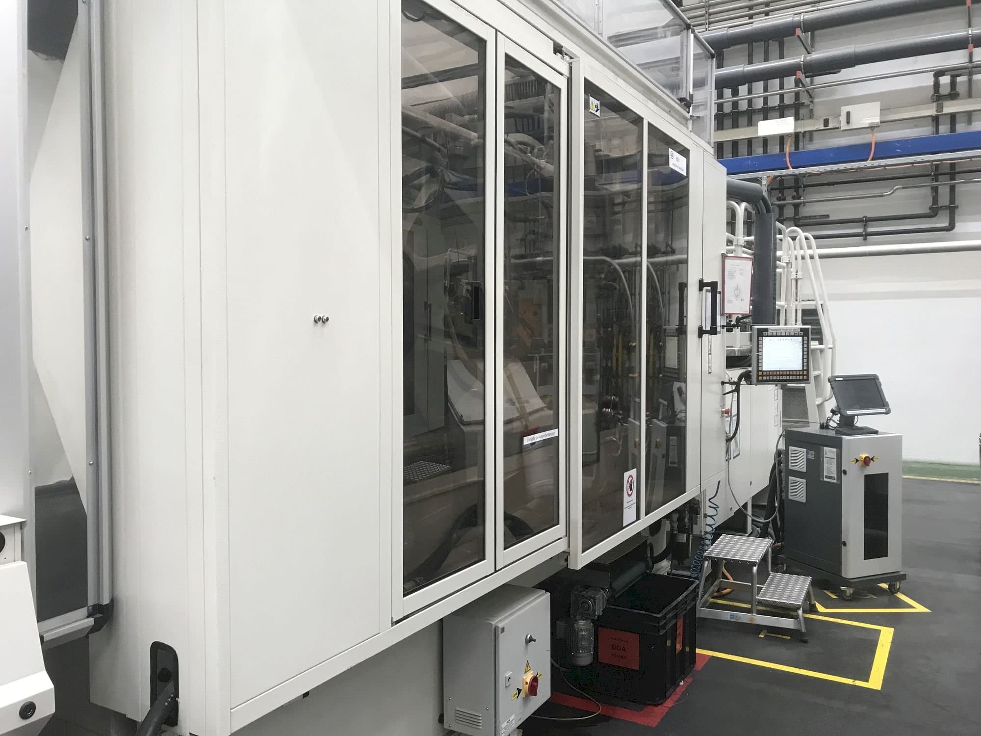 Husky H500 RS 65/60-maskinen sedd från vänster sida