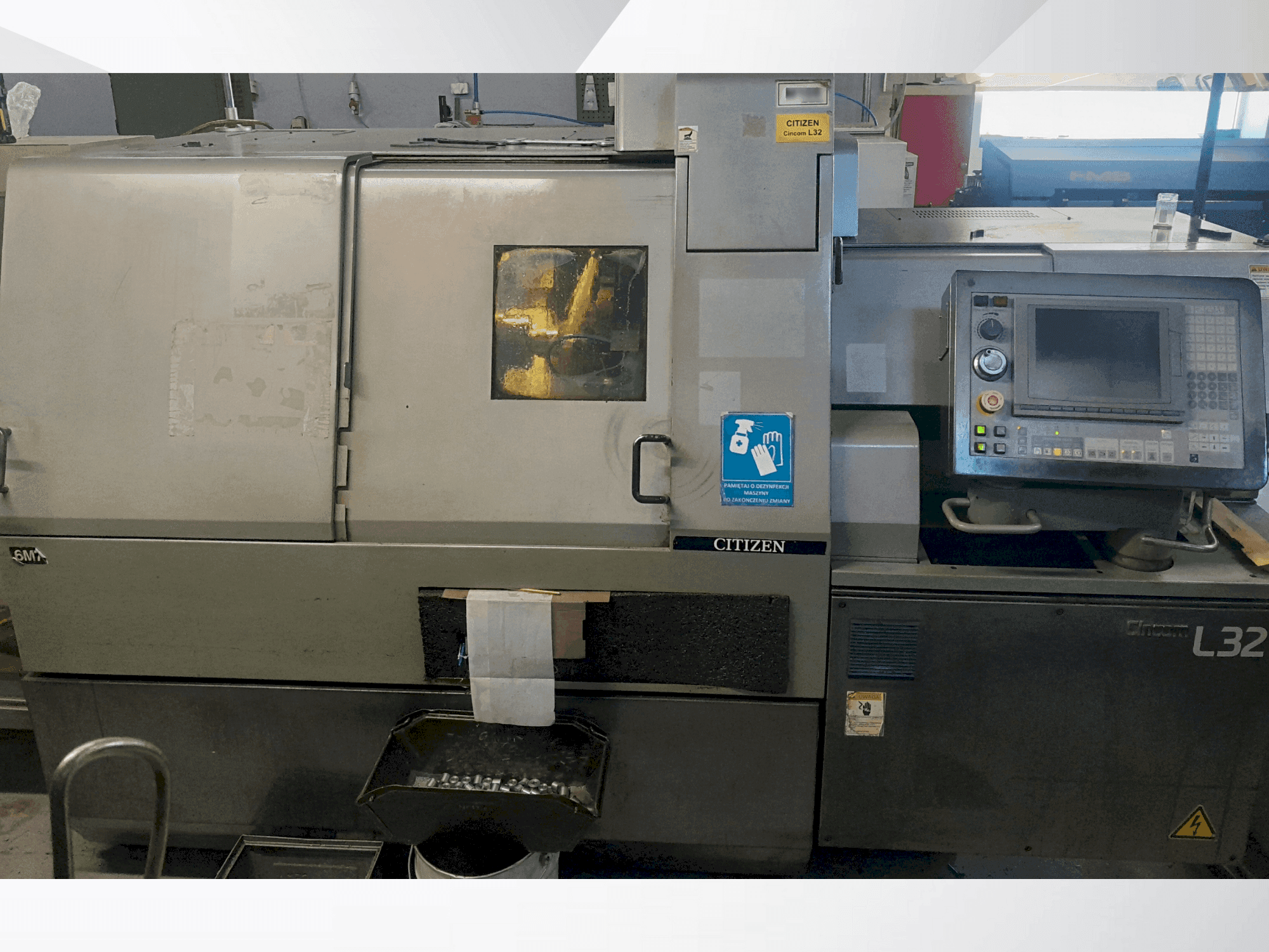Citizen L32 VII-maskinen framifrån