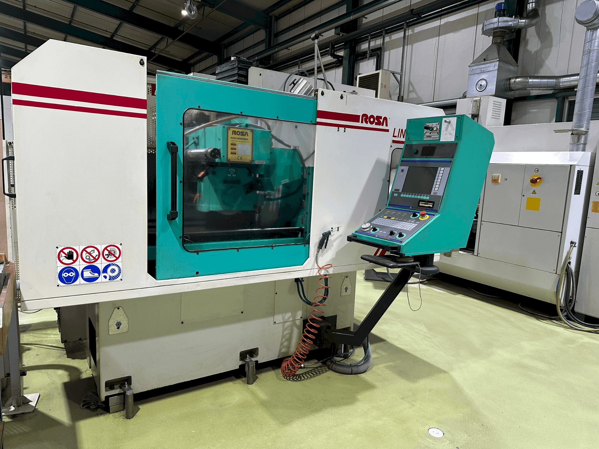 ROSA ERMANDO LINEA Iron 08.6-maskinen framifrån