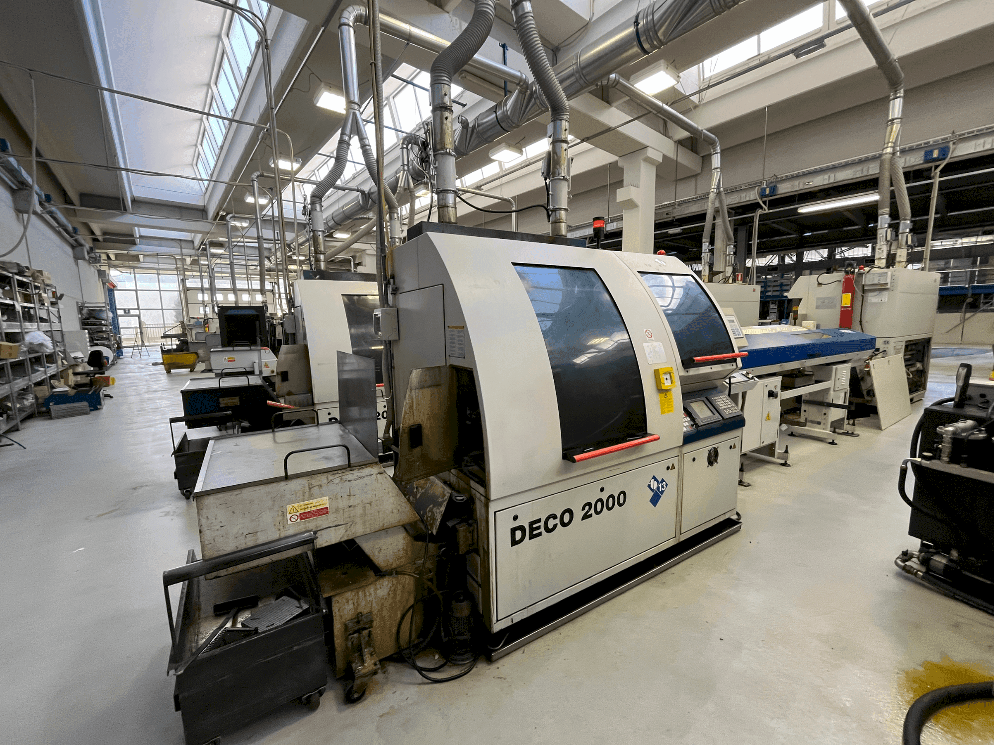 TORNOS DECO 2000/13-maskinen framifrån