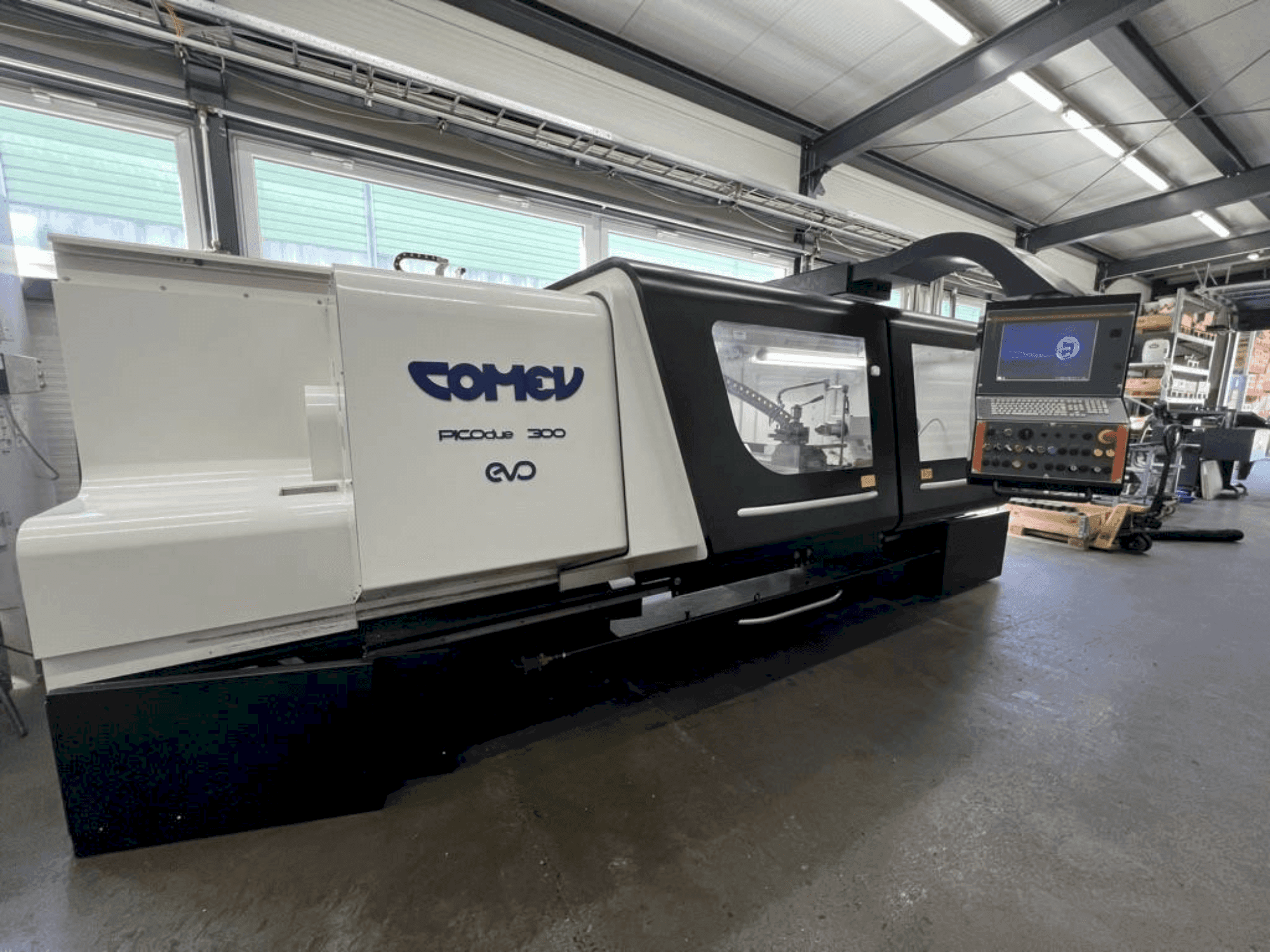 COMEV PICOdue 300 EVO-maskinen framifrån