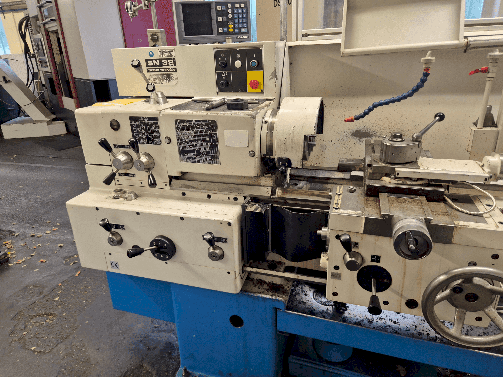 TRENS SN 32-maskinen framifrån