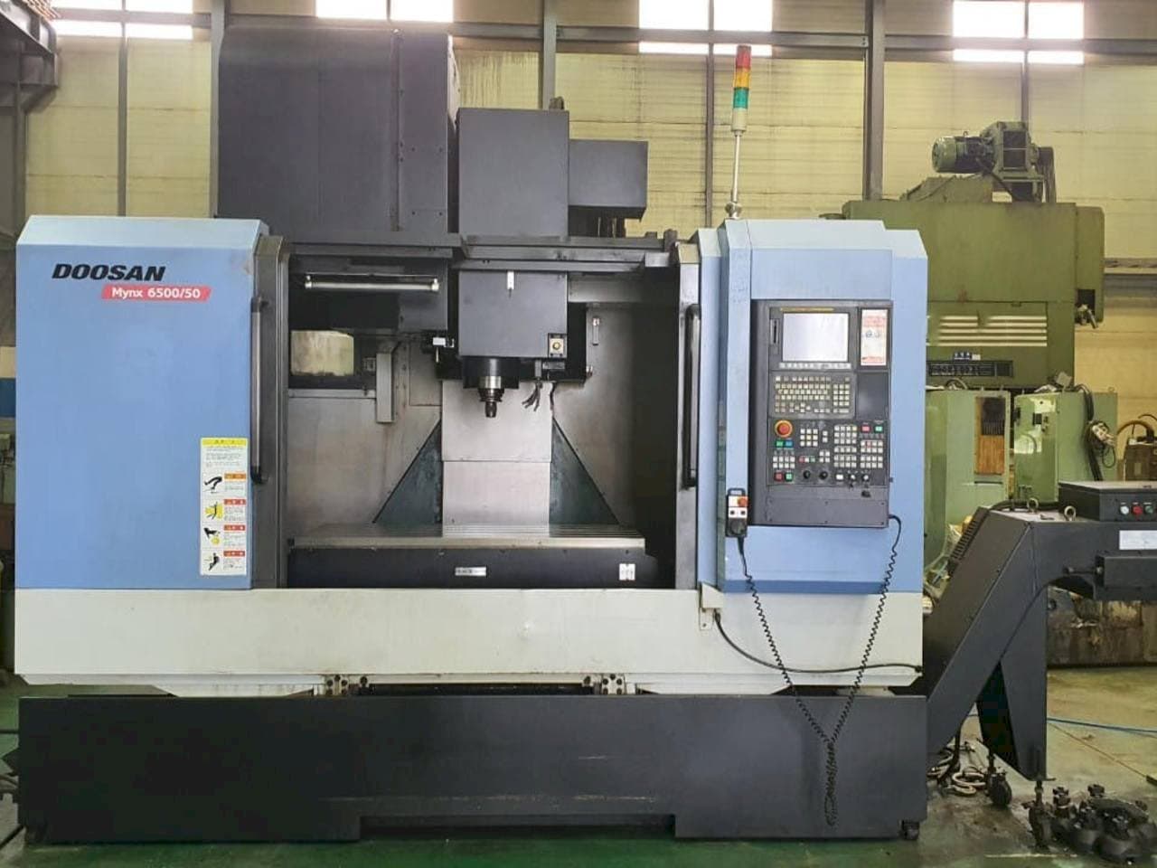 Doosan Mynx 6500/50-maskinen framifrån