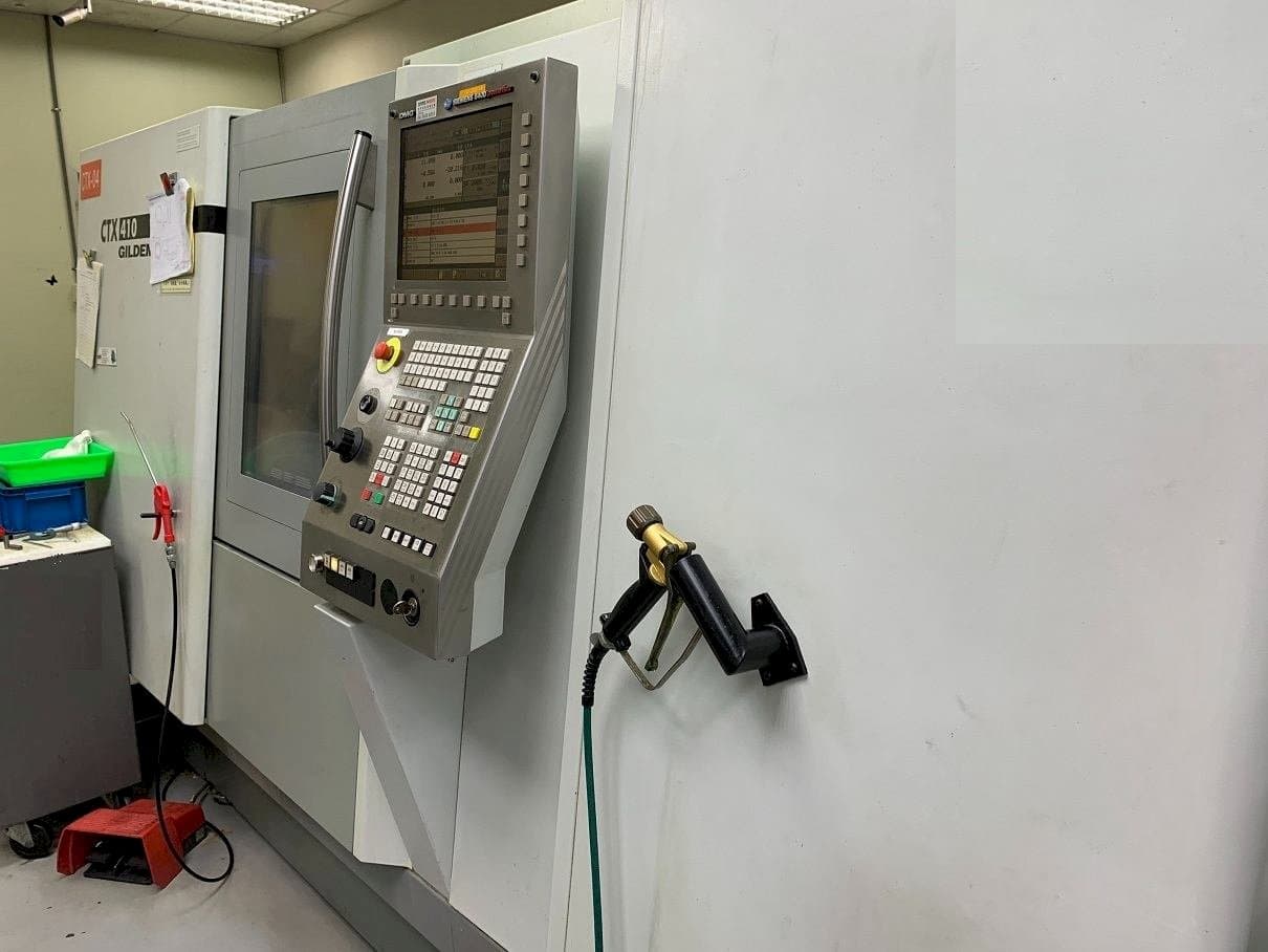 Gildemeister CTX 410V6-maskinen framifrån