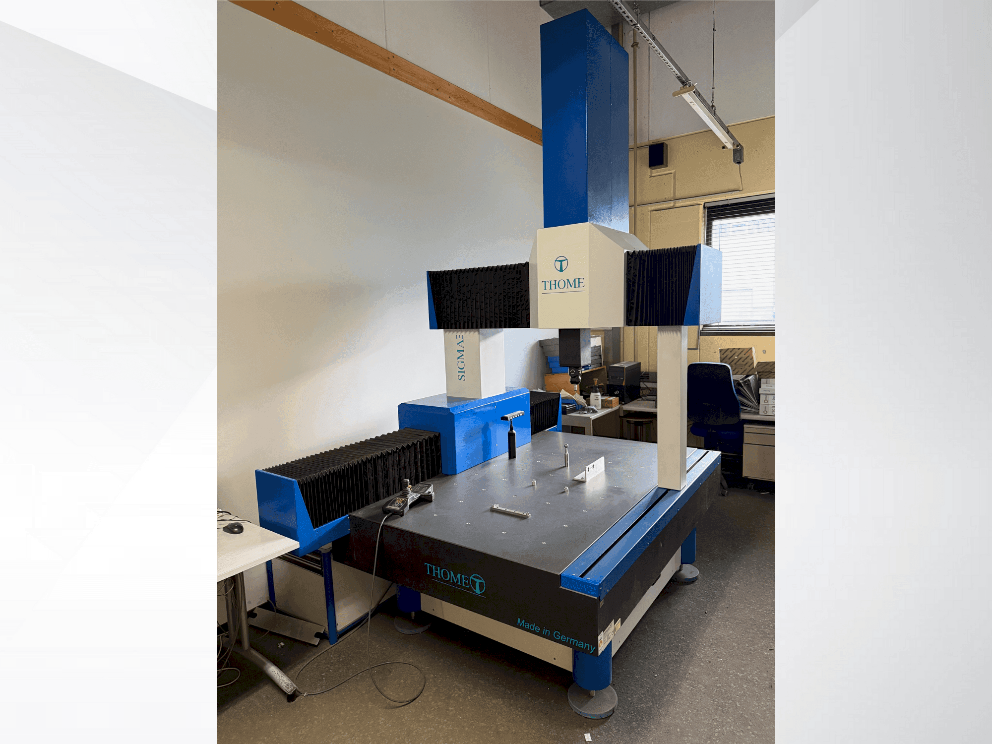 THOME Prazision 3D Sigma-maskinen framifrån