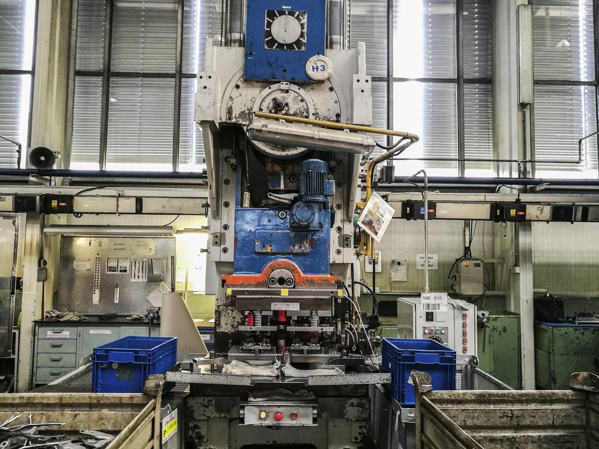 ZTS-maskinen framifrånLEK-160