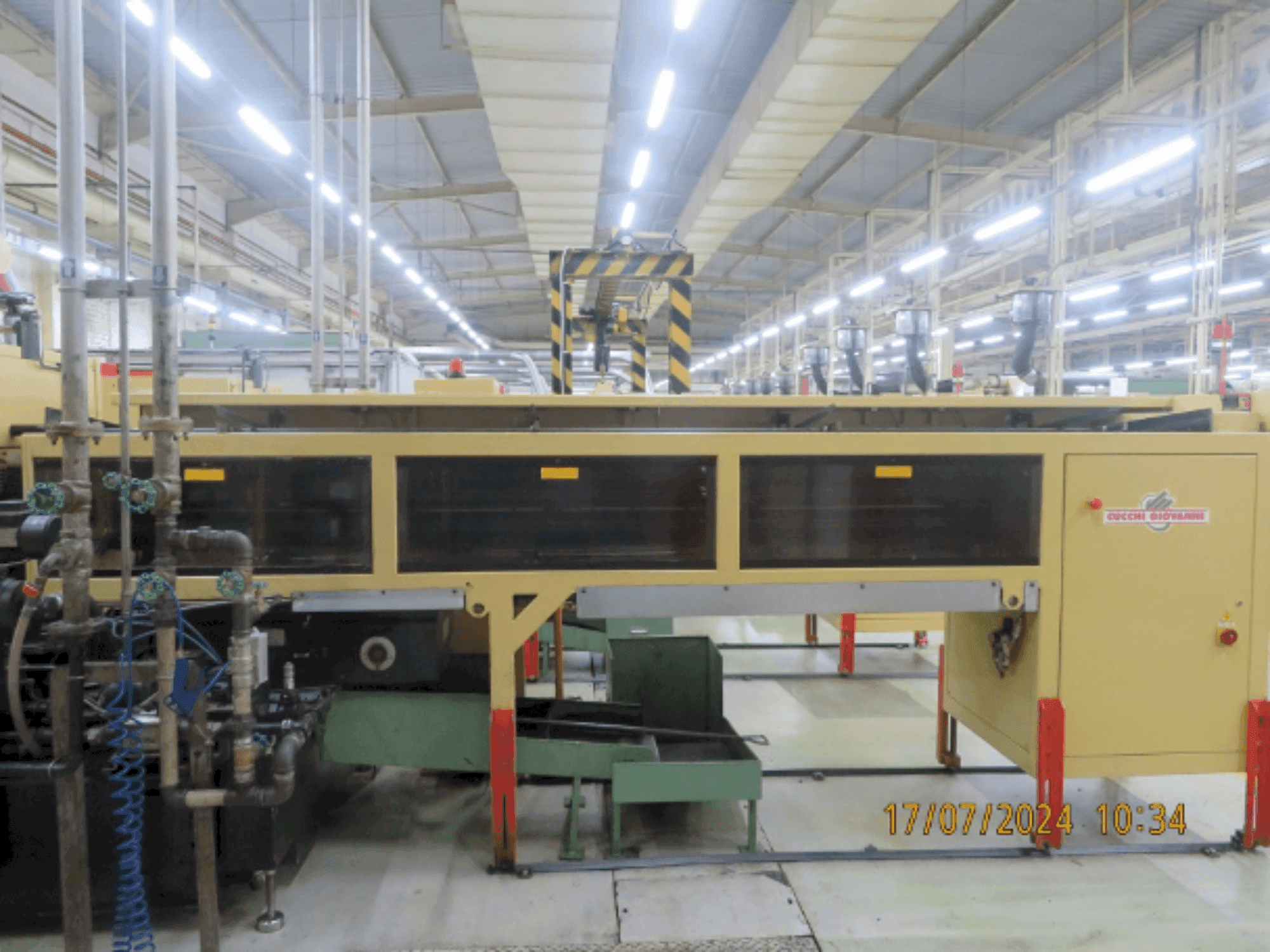 Schütte  AG20-maskinen framifrån