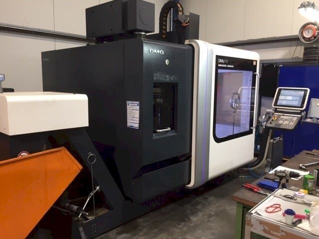 DECKEL MAHO DMU 70-maskinen framifrån