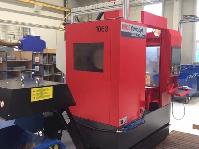 EMCO Concept Mill 450-maskinen framifrån