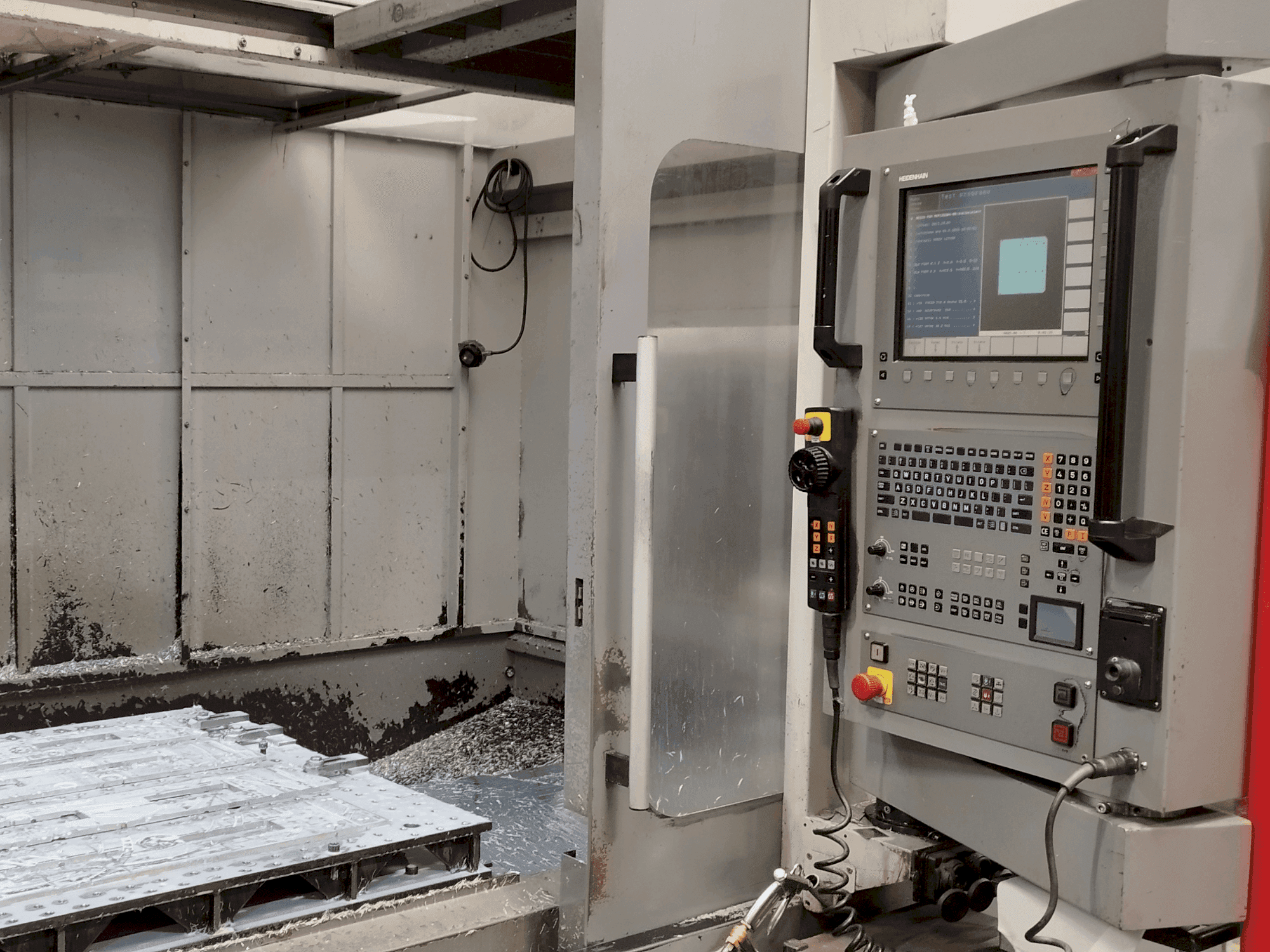 Leadwell V80I-maskinen framifrån