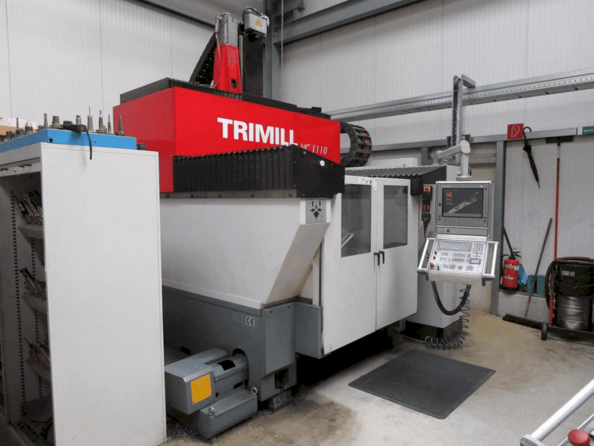 TRIMILL VC1110-maskinen framifrån