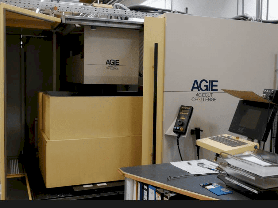 AGIE AGIECUT CHALLENGE 3-maskinen framifrån
