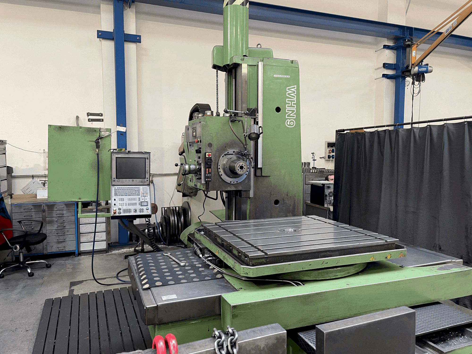 TOS WHN 9B NC-maskinen framifrån