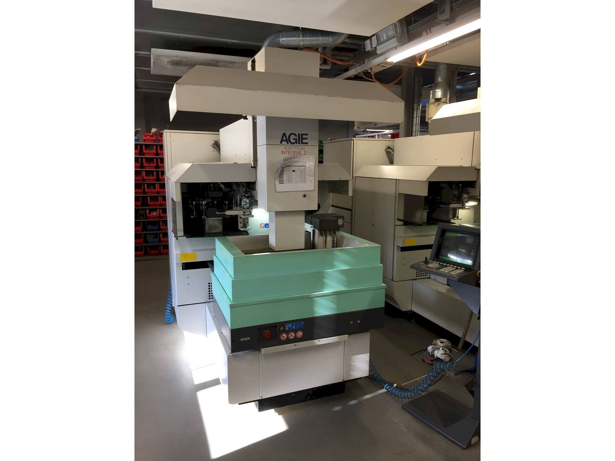 AGIE INTEGRAL 2-maskinen framifrån