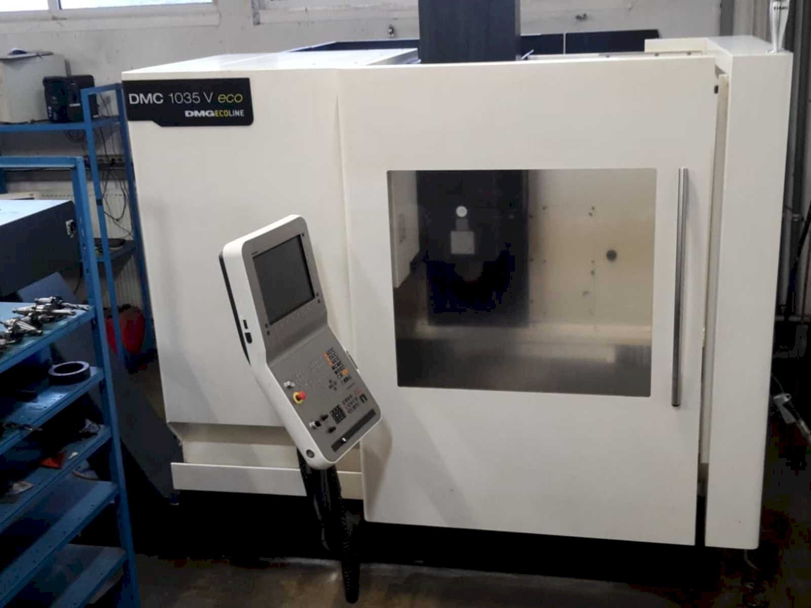 DMG DMC 1035 V ECO-maskinen framifrån