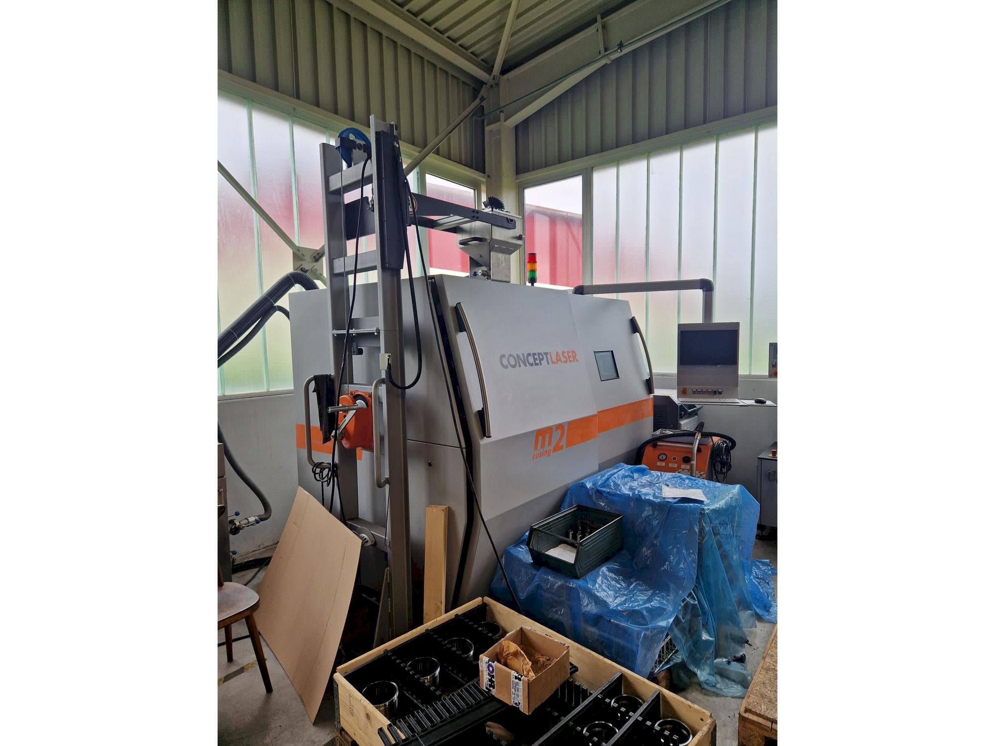 CONCEPT LASER M2 cusing-maskinen framifrån
