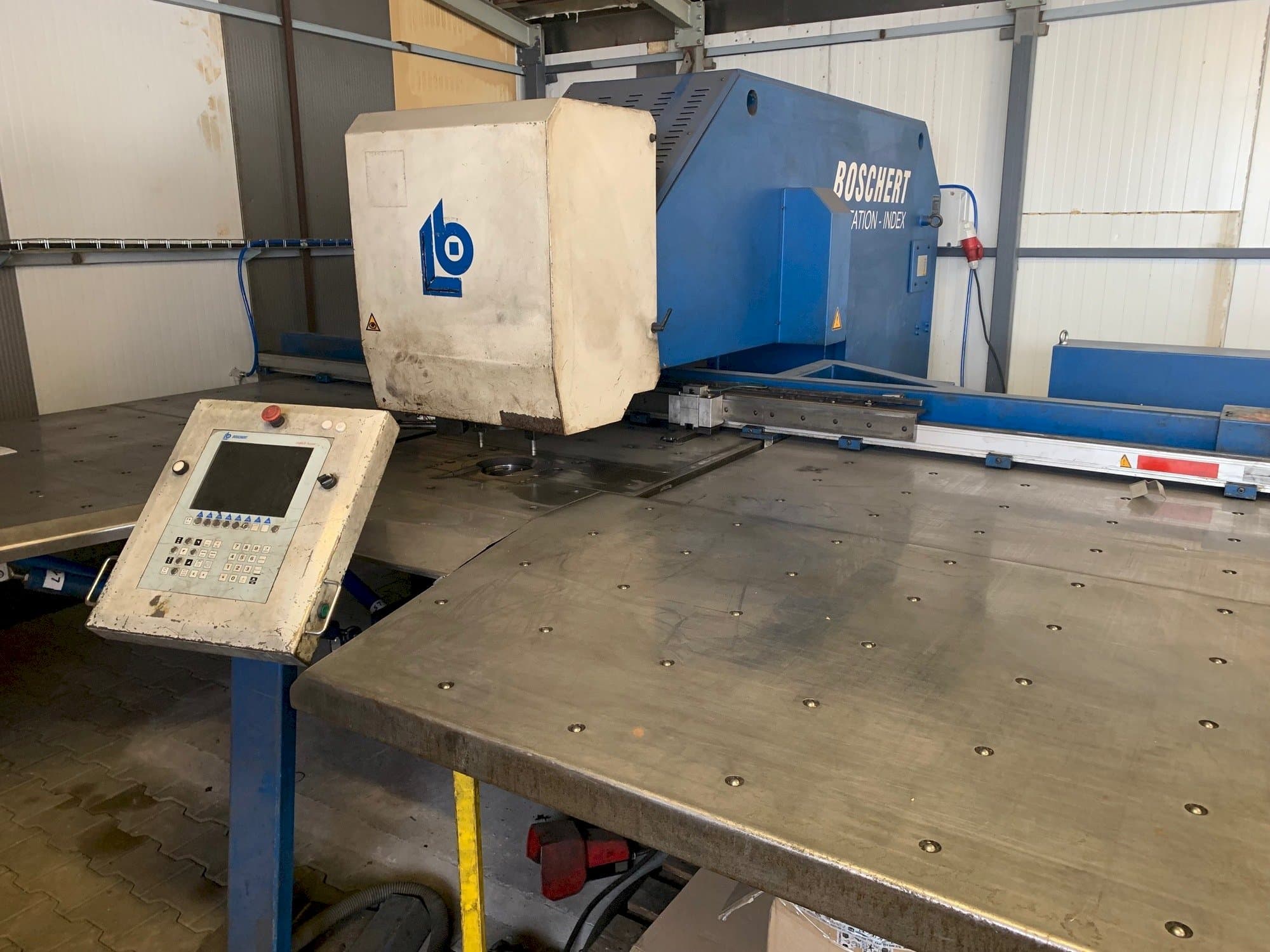 Boschert EL 1250 Rota-Index-maskinen framifrån