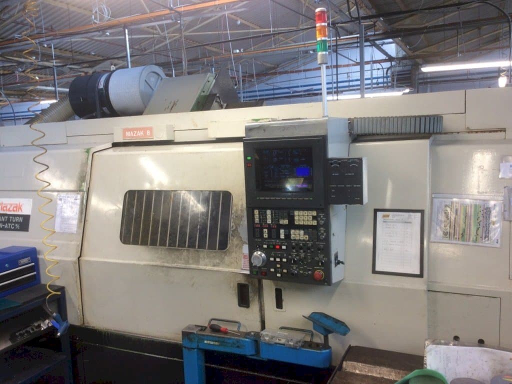 Mazak Slant Turn 28N - ATC M/C-maskinen framifrån