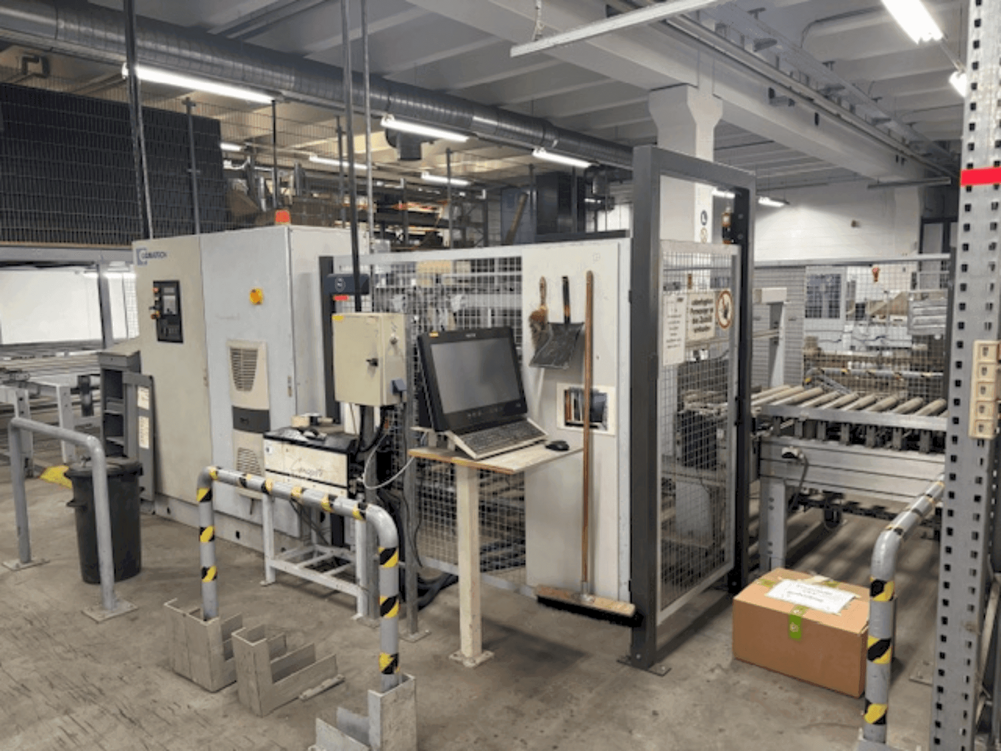 LIGMATECH VKV50/K-maskinen framifrån