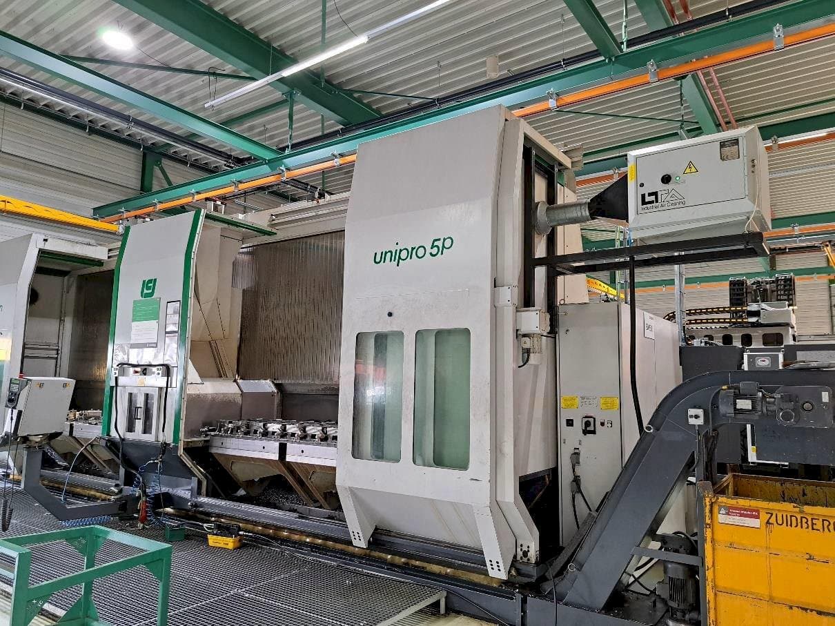 Unisign Unipro 5P-maskinen framifrån