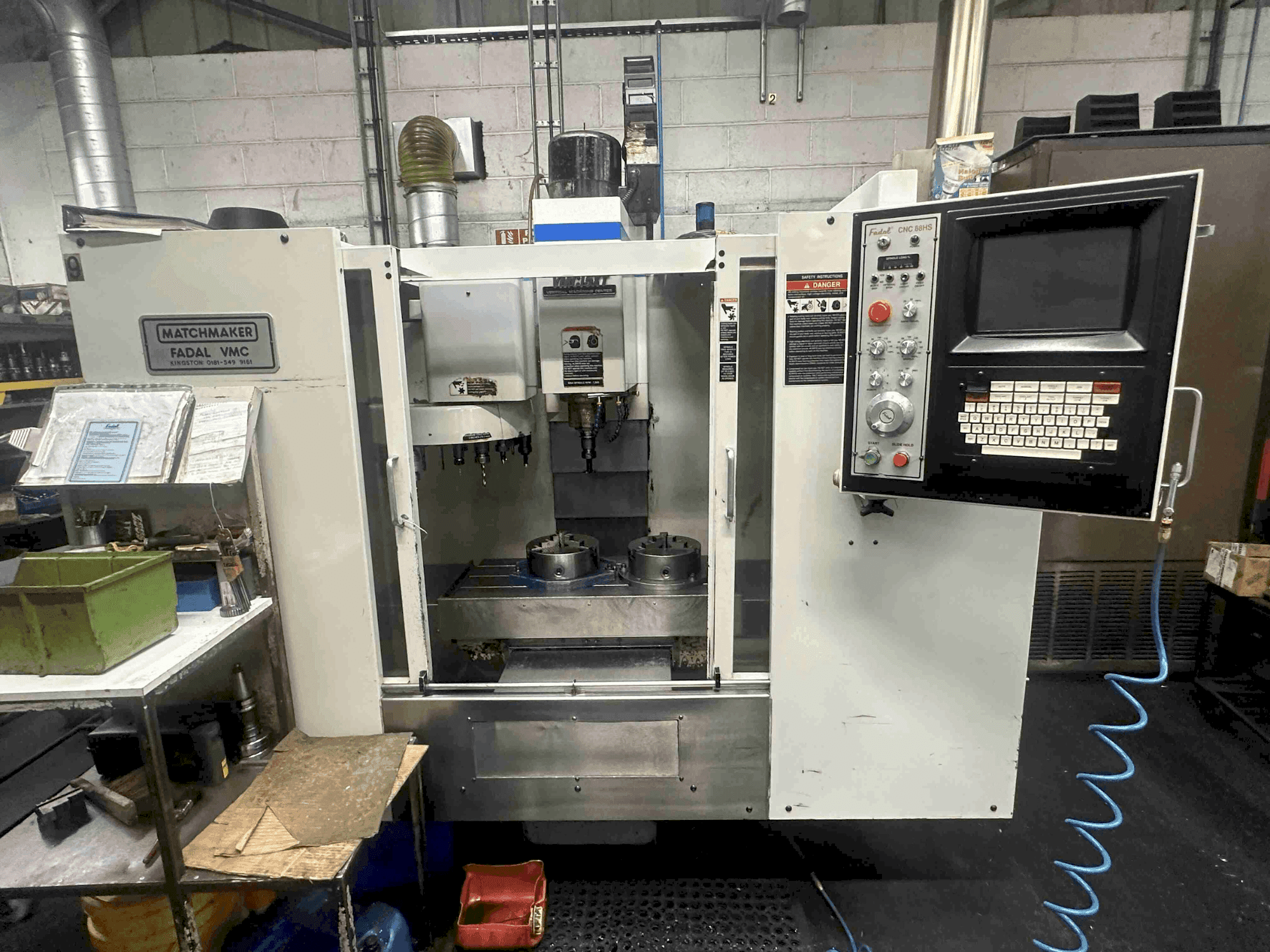 FADAL VMC 15XT-maskinen framifrån