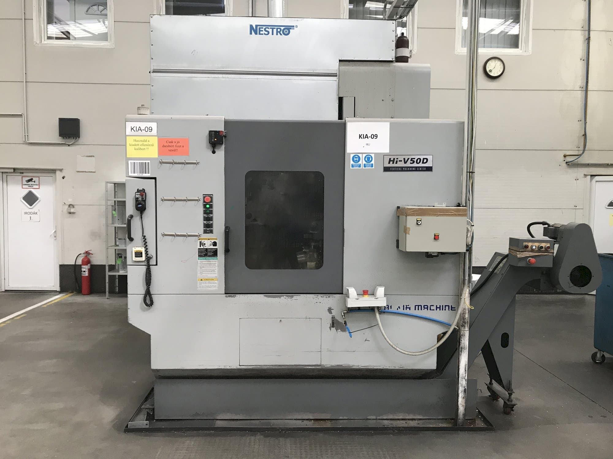 Hyundai Kia Hi V50D-maskinen framifrån