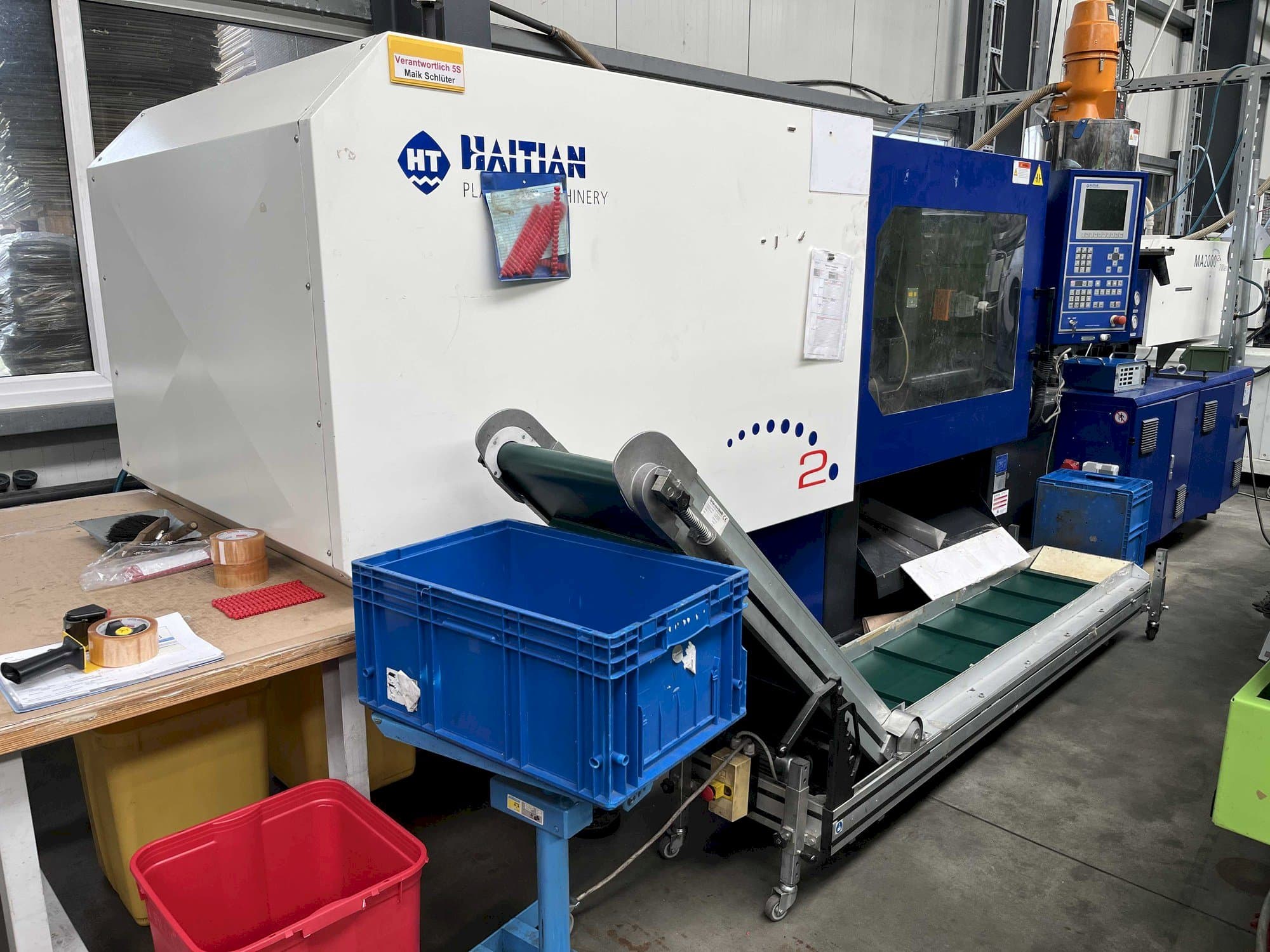 HAITIAN MA2000 II/700eco-maskinen framifrån