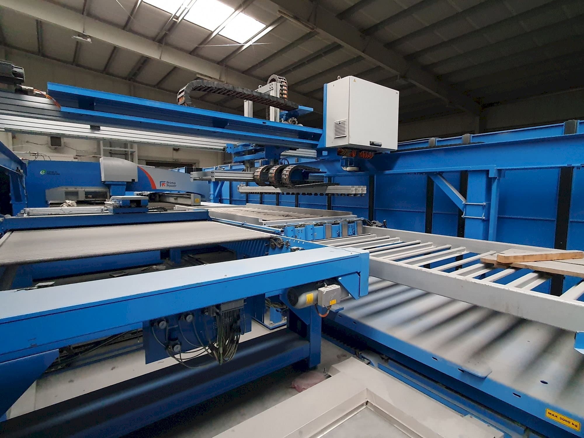 Prima Power LPe6f-maskinen framifrån