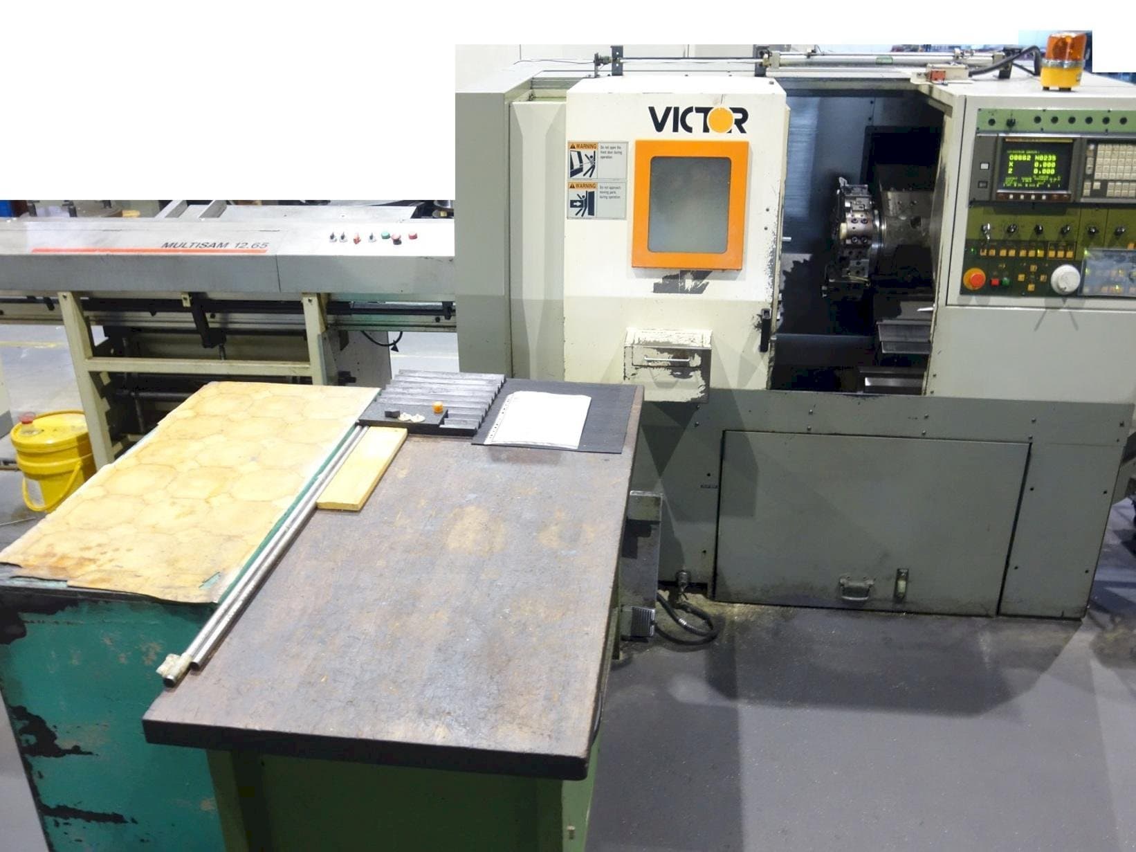 Victor V Turn plus 15 (1996)-maskinen framifrån