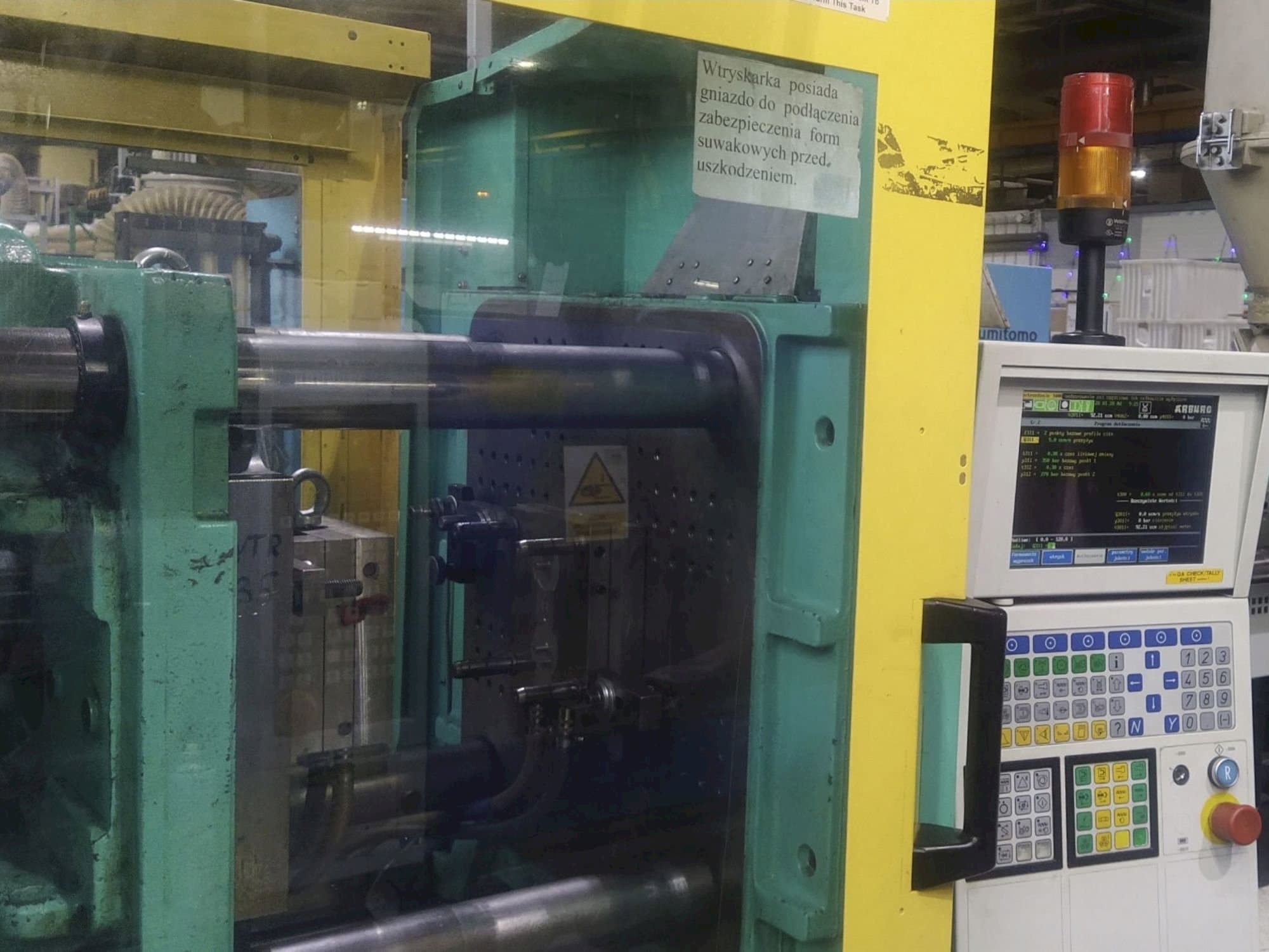 Arburg 420S ALLROUNDER 1000-350-maskinen framifrån