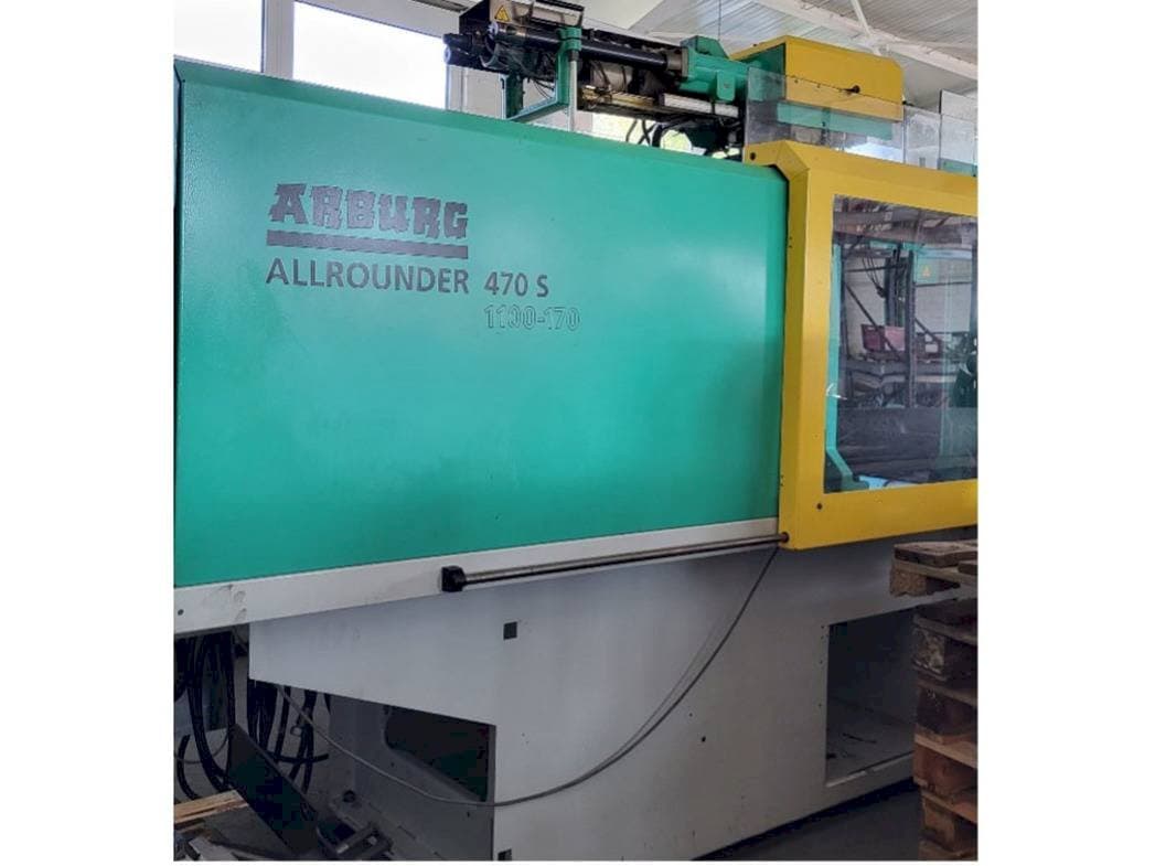 Arburg Allrounder 470S 1100 - 170/170-maskinen framifrån