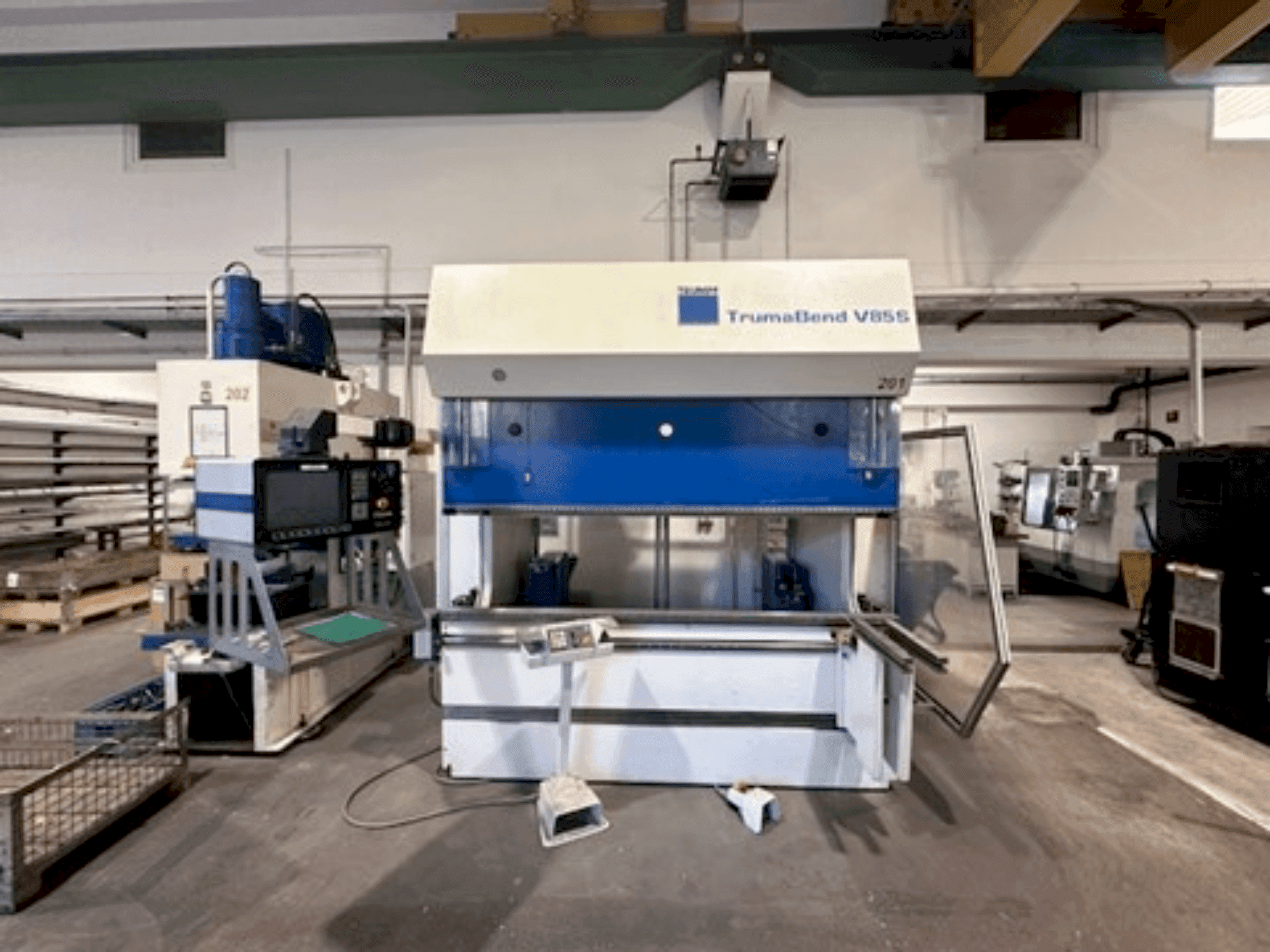TRUMPF TrumaBend V85S-maskinen framifrån