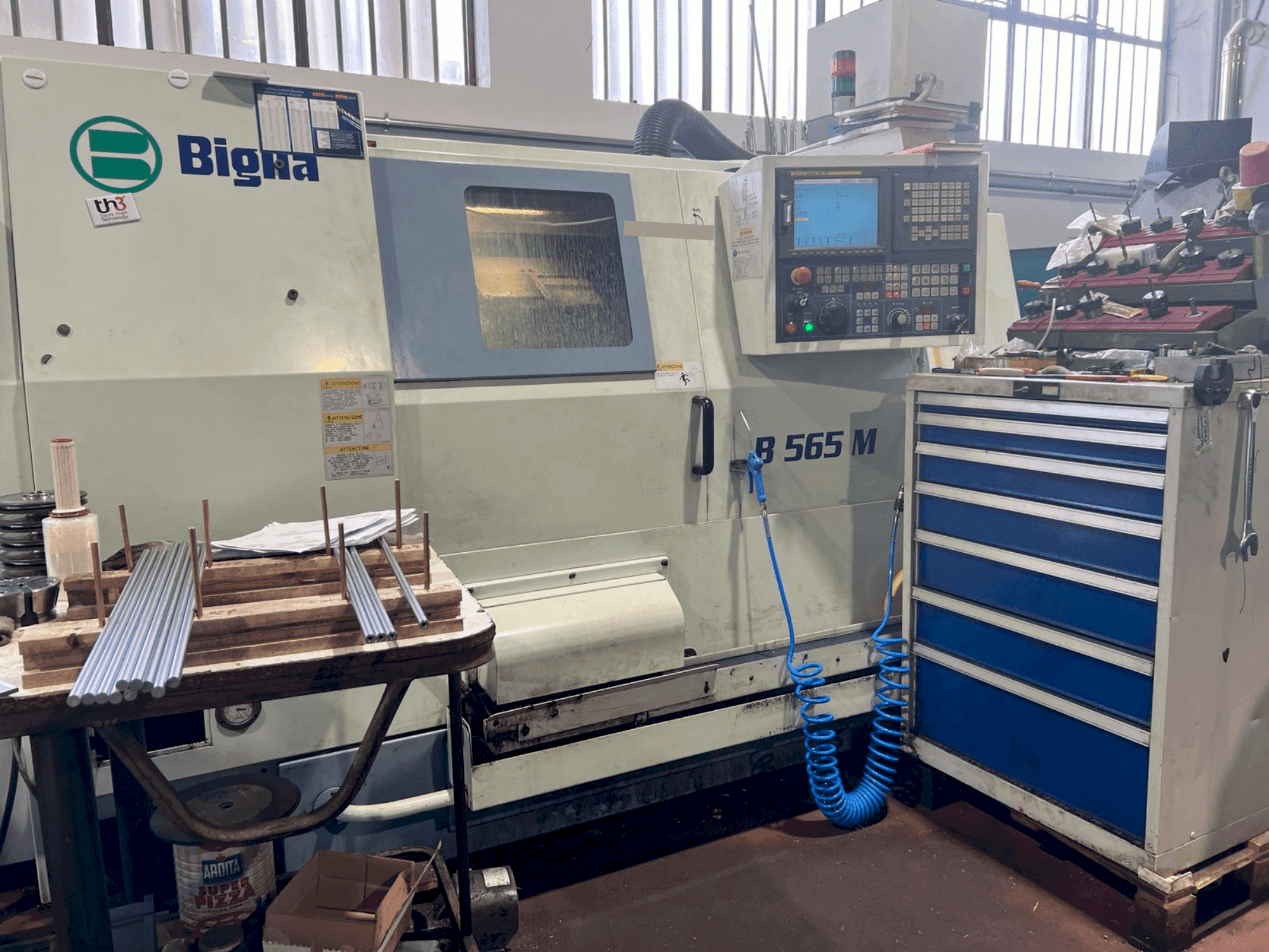 Biglia B565M-maskinen framifrån