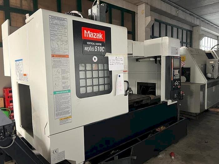 Mazak VCN 510C-maskinen framifrån