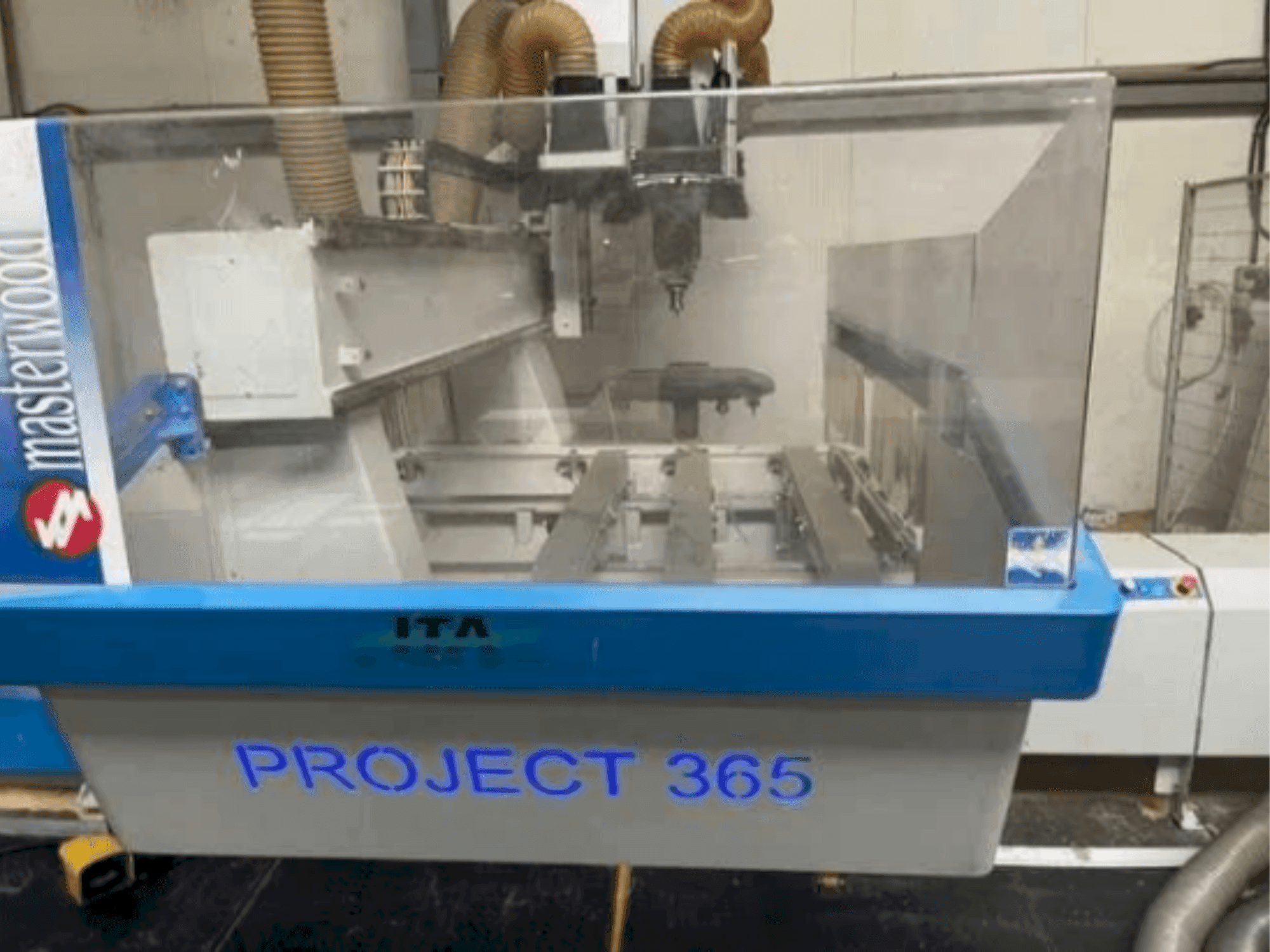 MASTERWOOD Project 365-maskinen framifrån