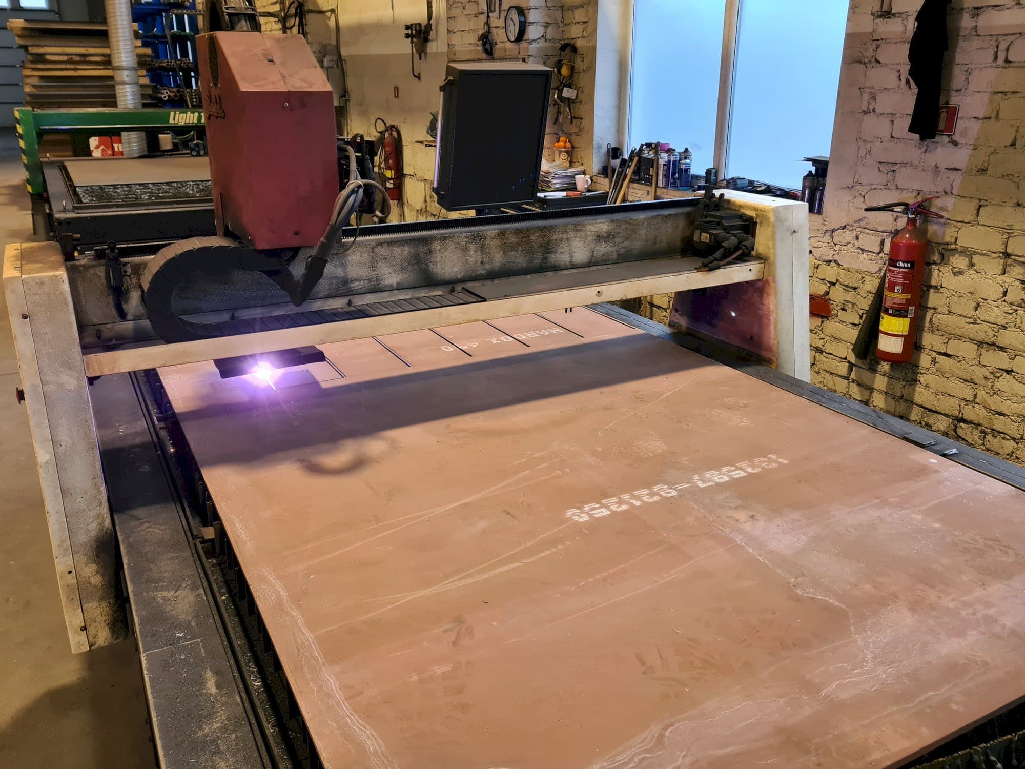 Baykal BPH 1503 COMPACT-maskinen framifrån