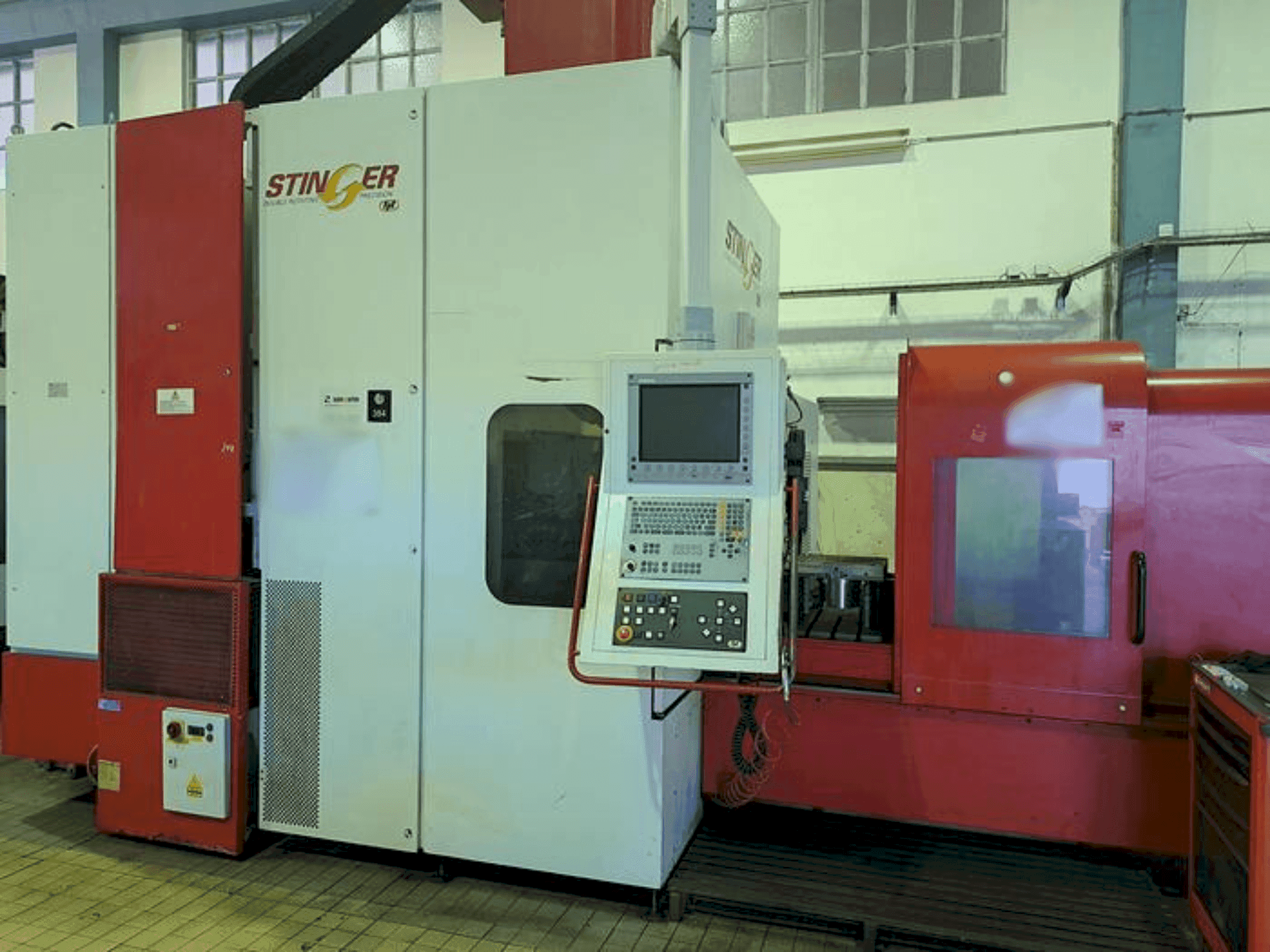 FPT STINGER XL-maskinen framifrån